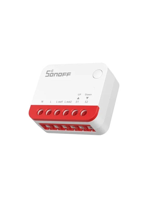 وحدة تحكم ذكية بستائر الرول والستائر الكهربائية عبر Zigbee – SONOFF MINI-ZBRBS