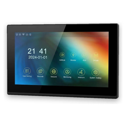Spark S-110 IP video intercom indoor monitor – home screen