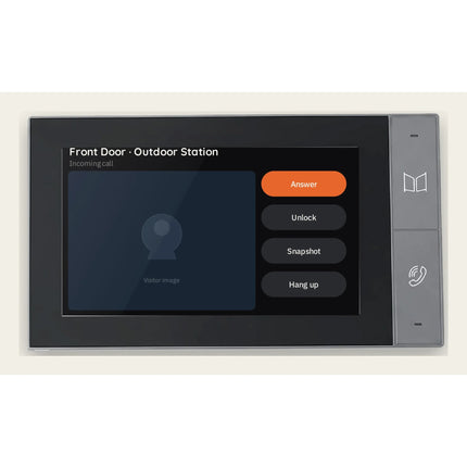 Spark S-302 IP video intercom kit – call screen