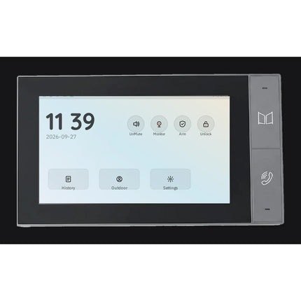 Spark S-302 IP video intercom kit – monitor on the wall