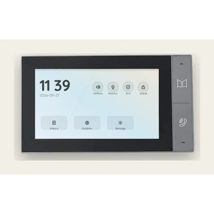Spark S-302 IP video intercom kit – monitor home screen
