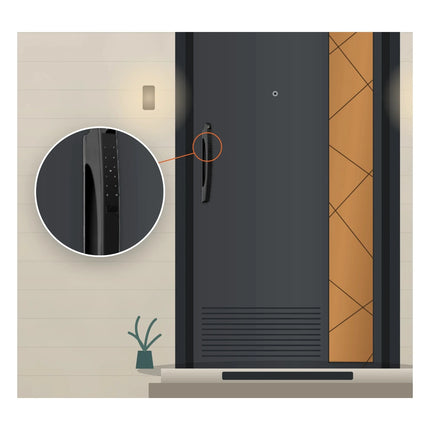 Spark TL-220 on a door