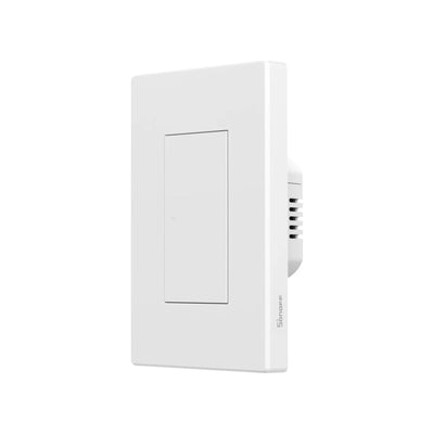 SONOFF M5 Smart Wall Switch 1 Gang | Magic Size 120 Type, White Matter & Black | M5-1C-120