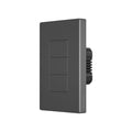 SONOFF M5 Smart Wall Switch 3 Gang | Magic Size 120 Type, White Matter & Black | M5-3C-120