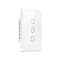 SONOFF T6 Smart Touch Wall Switch 3 Gang | Matter Wi-Fi, White & Black | T6-3C-120M