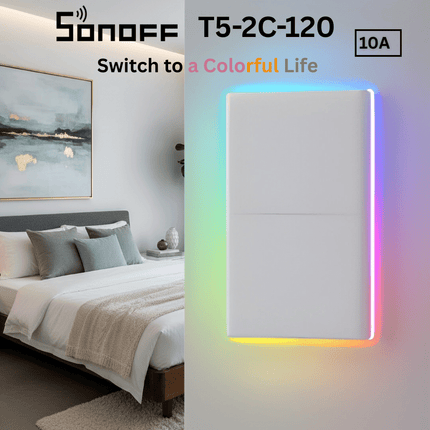 T5  Ultimate Series Magic Size Smart Wi-Fi Touch Switch | Remote Control | Timing & Scheduling