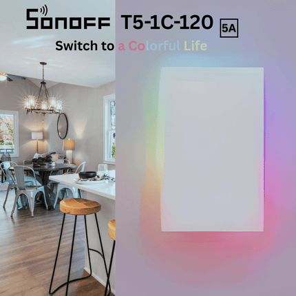 T5  Ultimate Series Magic Size Smart Wi-Fi Touch Switch | Remote Control | Timing & Scheduling