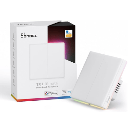 T5 Ultimate Series UK Size | Smart Wi-Fi Touch Switch | Gang Wall Switch | Remote Control