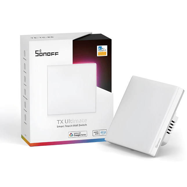 T5 Ultimate Series UK Size | Smart Wi-Fi Touch Switch | Gang Wall Switch | Remote Control
