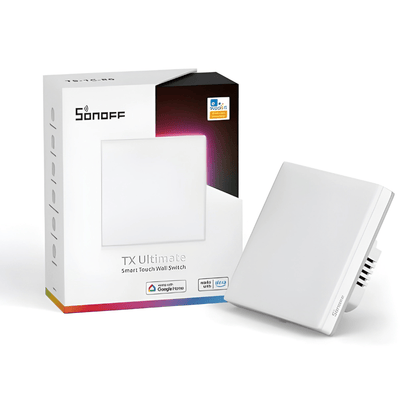 T5 Ultimate Series UK Size | Smart Wi-Fi Touch Switch | Gang Wall Switch | Remote Control