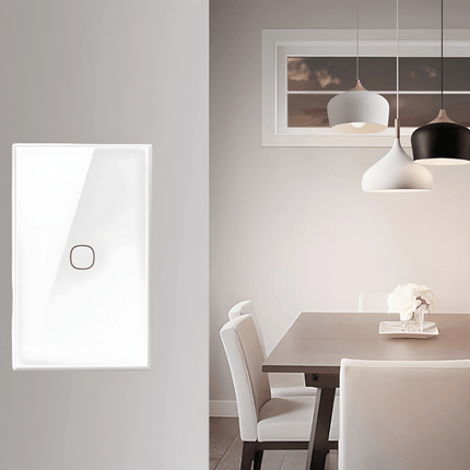 T6 Matter Series Smart Touch Wall Switch | Wi-Fi | Glass Panel Touch Switch | Works with Alexa