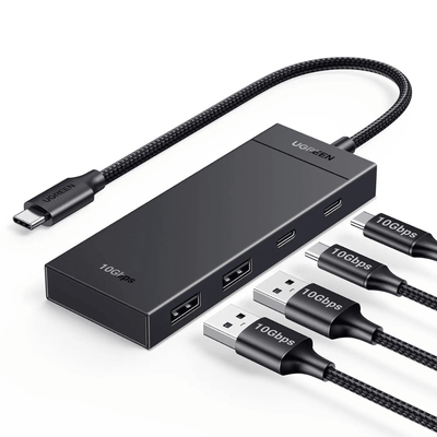 UGREEN 10Gbps 4 - in - 1 USB - C Hub | 2 USB - C + 2 USB - A High - Speed Adapter | 35583 - Bestways Smart - home Solutions