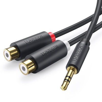 UGREEN 3.5mm to RCA Cable AV116 | AUX to Stereo Audio Cable - Bestways Smart - home Solutions