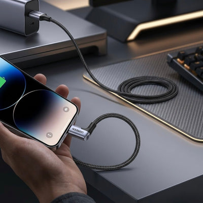 UGREEN Angled USB - C Male To USB - A Male 3A Data Cable (180°Angle) | US311 - Bestways Smart - home Solutions