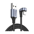 كابل UGREEN USB-C إلى USB-A بزاوية 180° للشحن ونقل البيانات US311 | 3A
