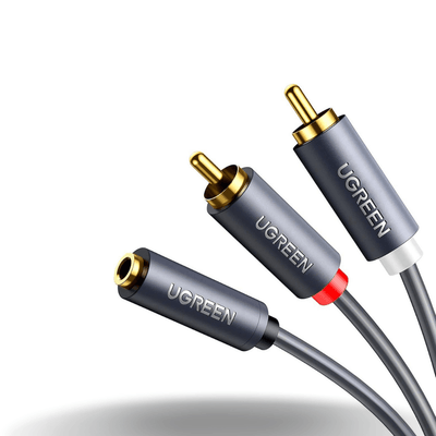 UGREEN Audio Mini Jack Cable 3.5mm (female) - 2RCA (male) /AV102 - Bestways Smart - home Solutions