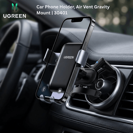 UGREEN Car Phone Holder ,Air Vent Gravity Mount | 30401 - Bestways Smart - home Solutions
