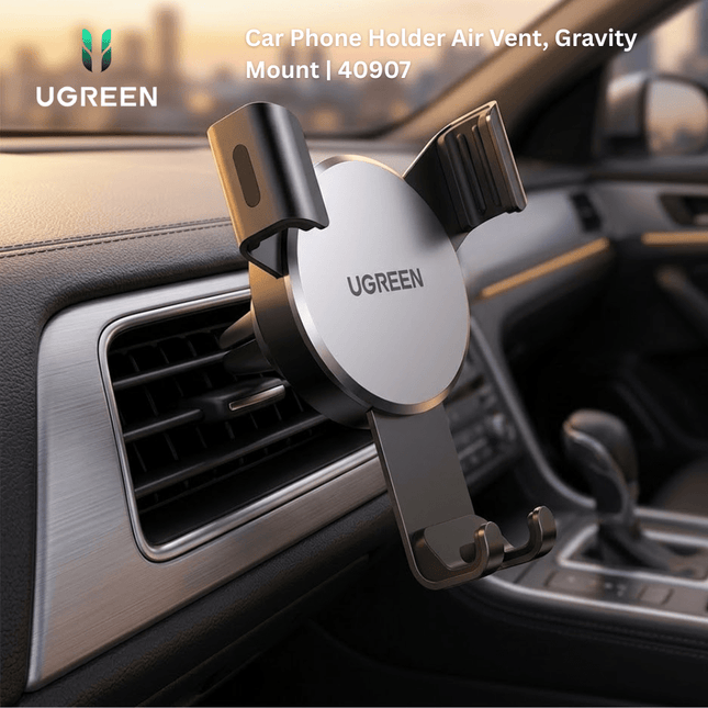 UGREEN Car Phone Holder Air Vent, Gravity Mount | 40907 - Bestways Smart - home Solutions