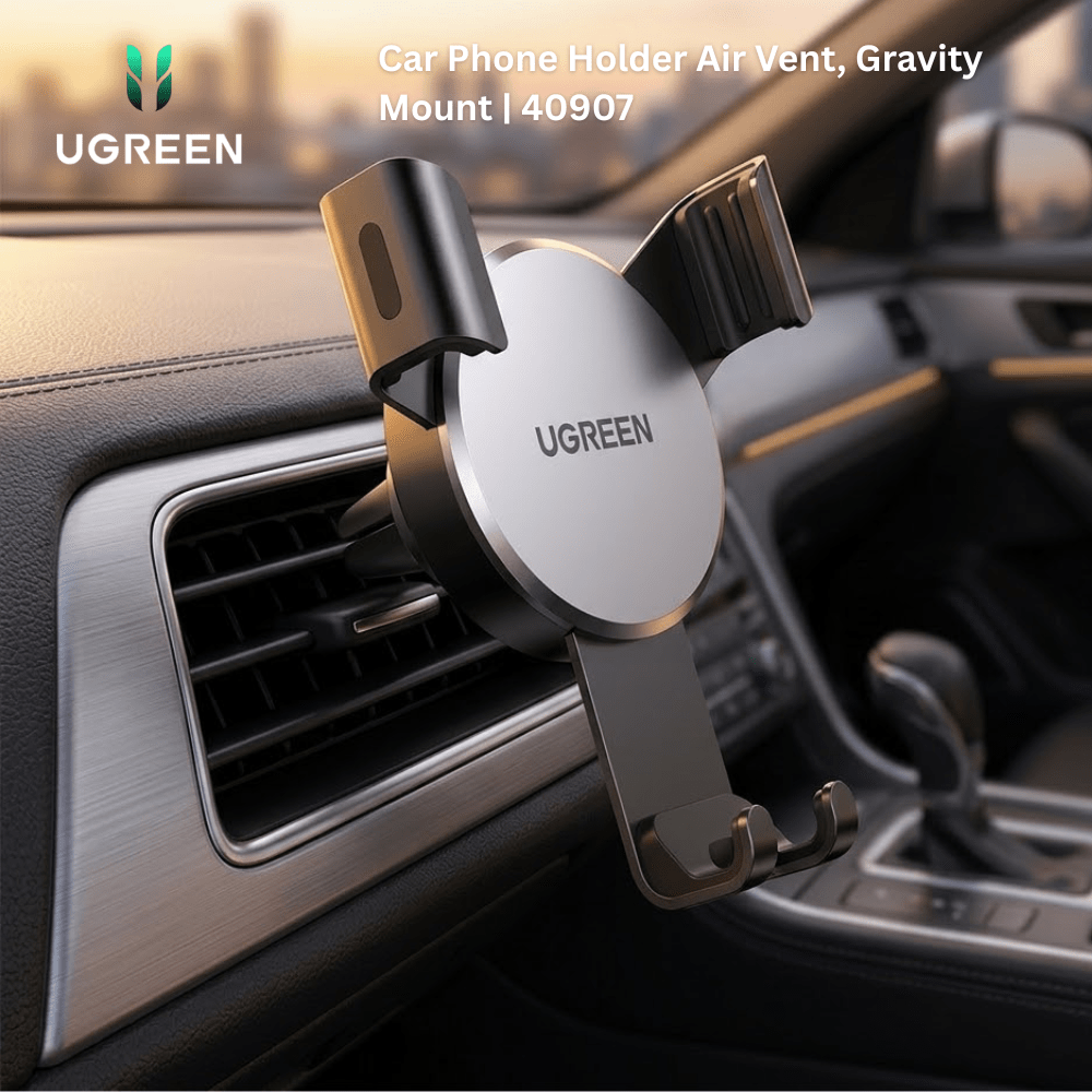 UGREEN Car Phone Holder Air Vent, Gravity Mount | 40907 UGREEN Car Phone Holder Air Vent, Gravity Mount | 40907