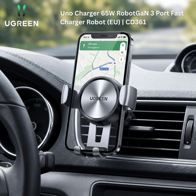 UGREEN Car Phone Holder Gravity Air Vent Auto Lock | 50564 - Bestways Smart - home Solutions