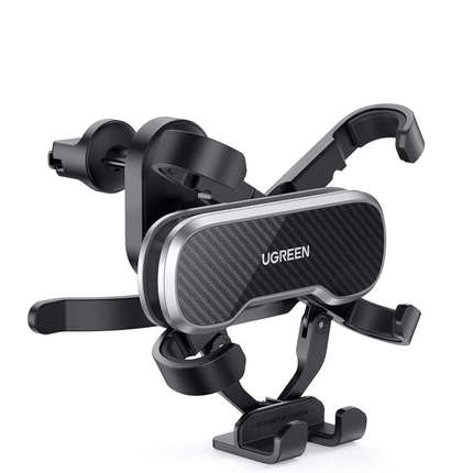 UGREEN Car Phone Mount Retractable Air Vent Gravity Cell Phone Holder Cradle with Hook | 80871 - Bestways Smart - home Solutions
