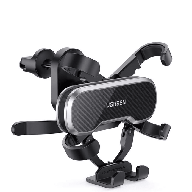 UGREEN Car Phone Mount Retractable Air Vent Gravity Cell Phone Holder Cradle with Hook | 80871 - Bestways Smart - home Solutions