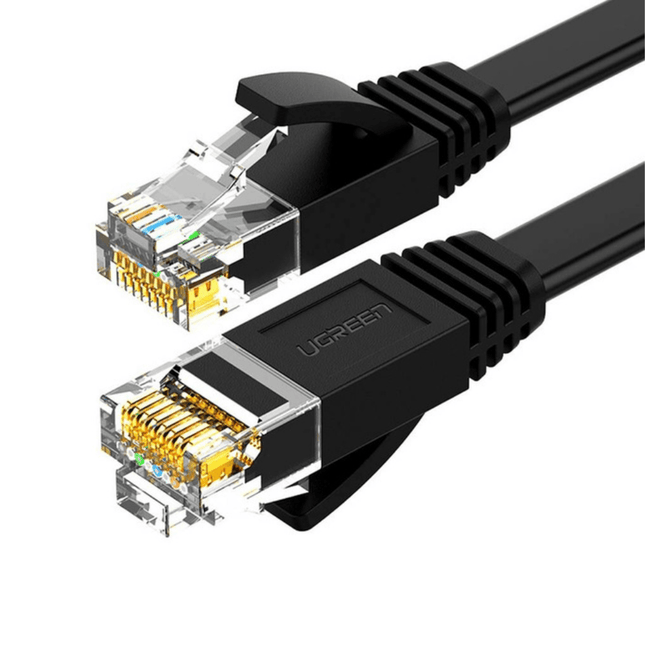 UGREEN Cat 6 U/UTP LAN Cable NW102 (Black) | High - Speed Ethernet Cable - Bestways Smart - home Solutions