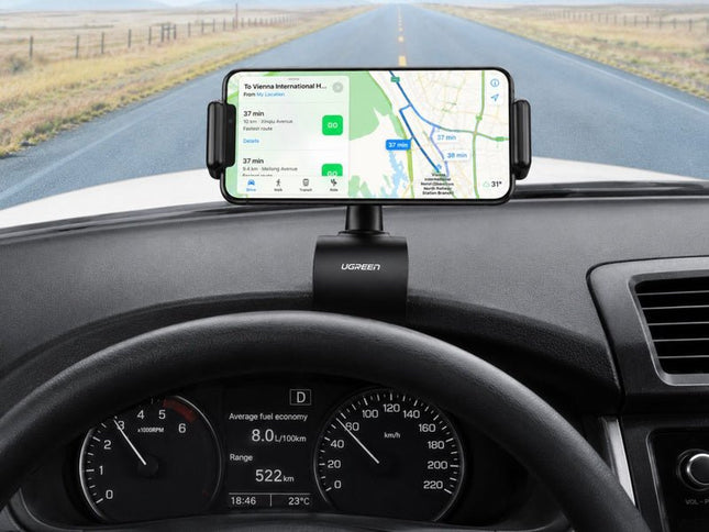 UGREEN Dashboard Snap Clip Phone Holder (Black) | 60796 - Bestways Smart - home Solutions