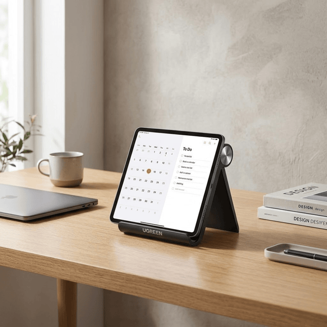 UGREEN Desk Stand Phone Holder Black Color | LP106 | 50747 - Bestways Smart - home Solutions