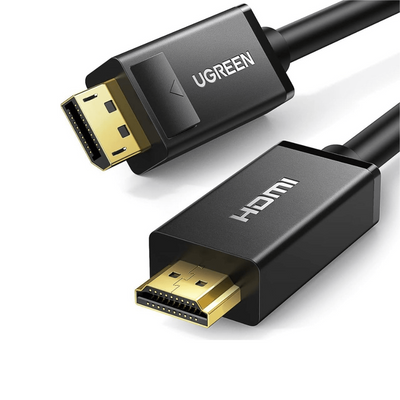 UGREEN DisplayPort to HDMI Cable DP101 | 4K@30Hz Uni - Directional Cable - Bestways Smart - home Solutions