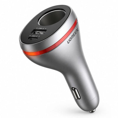 UGREEN Dual Port Single Extension PD 84W Car Charger | 60712 - Bestways Smart - home Solutions