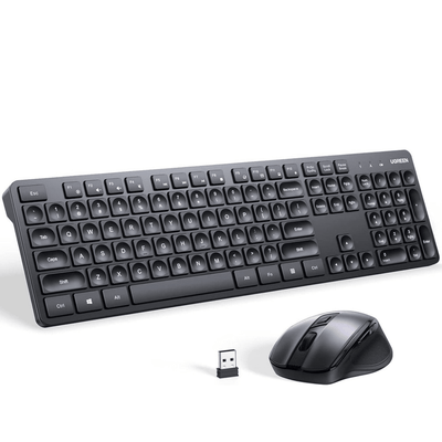 UGREEN Ergonomic Wireless Keyboard & Mouse Combo MK331 | 2.4G Set - Bestways Smart - home Solutions