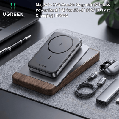 UGREEN MagSafe 10000mAh Magnetic Wireless Power Bank | Qi Certified | 20W PD Fast Charging | PB561 - Bestways Smart - home Solutions