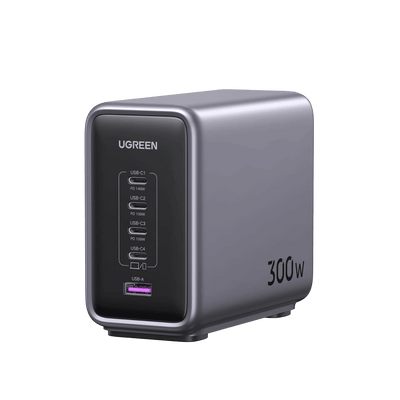UGREEN Nexode 300W 5-Port GaN Fast Charger CD333