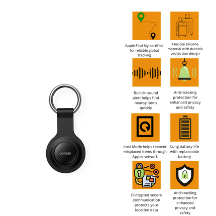 UGREEN Smart Item Finder (Apple Certified) Bluetooth Tracker / 60387 - Bestways Smart - home Solutions