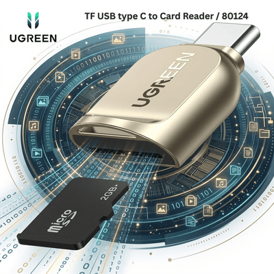 Ugreen TF USB type C to Card Reader / 80124 - Bestways Smart - home Solutions