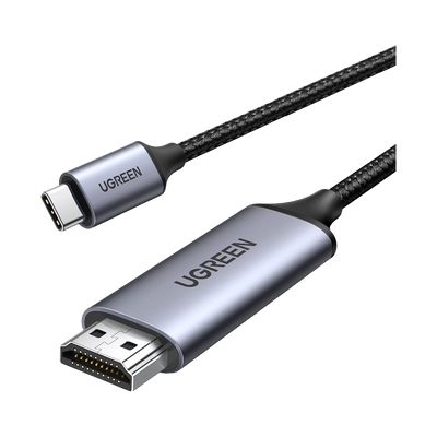 كابل يوجرين USB-C إلى HDMI بدقة 4K 60Hz بغطاء ألمنيوم MM142