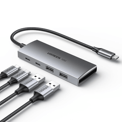 UGREEN USB - C to 4 Ports Adapter Hub | 10Gbps USB 3.2 Gen 2 | 2 USB - C + 2 USB - A | 30758 - Bestways Smart - home Solutions