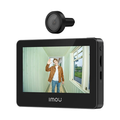 IMOU VD1 5MP smart video door peephole with 4.3 inch screen, official render